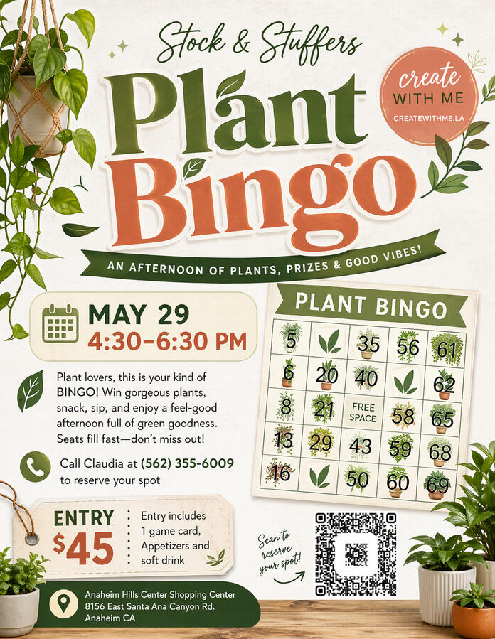Plant Bingo Plant Bingo