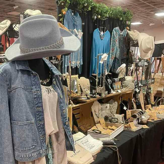 Apparel & Accessories at Stock & Stuffers seasonal Boutique at Anaheim Hills Festival